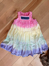 Load image into Gallery viewer, Little Widespread Panic Fan Tie Dye Dress - Size 4T