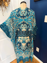 Load image into Gallery viewer, Goose Abstract Boho Kimono - One size fits most