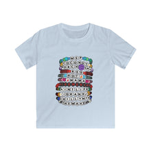 Load image into Gallery viewer, YOUTH Widespread Panic Swiftie Kandi Friendship Bracelet Kids Softstyle Tee