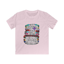 Load image into Gallery viewer, YOUTH Widespread Panic Swiftie Kandi Friendship Bracelet Kids Softstyle Tee
