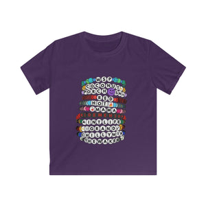 YOUTH Widespread Panic Swiftie Kandi Friendship Bracelet Kids Softstyle Tee