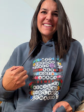 Load image into Gallery viewer, Widespread Panic Friendship Bracelet Storm Blue Hoodie - Unisex Small>2XL
