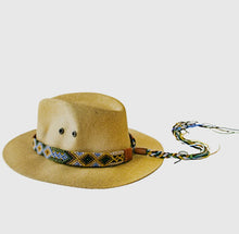 Load image into Gallery viewer, Woven Macrame Adjustable Hat Bands - One Left!