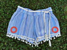 Load image into Gallery viewer, Fun and Fringy Phish Sparkly Fishman Donut Shorts - Size M/L