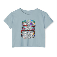 Load image into Gallery viewer, Pretty Lights Kandi/Swiftie Bracelets Women&#39;s Festival Crop Top