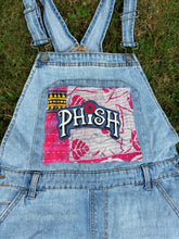 Load image into Gallery viewer, Phish Kantha Triple Pocket Denim Overalls - One Size Large
