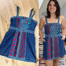 Load image into Gallery viewer, Phish Vintage Deadstock Denim and Donuts Full Zip Dress -ONE Size Medium left!