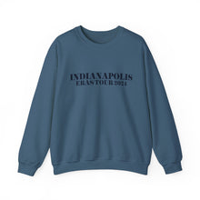 Load image into Gallery viewer, Indianapolis Swiftie Eras Tour Blue Unisex Heavy Blend™ Crewneck Sweatshirt