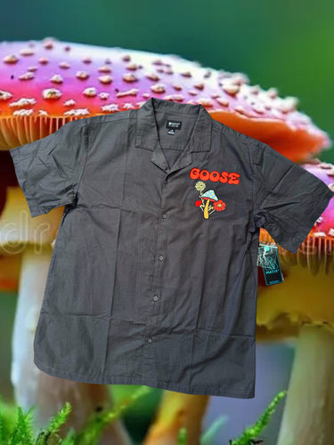 Groovy Goose Embroidered Twill Shirt - Men’s XL left!
