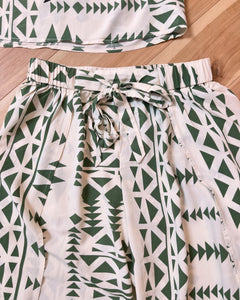 Grateful Southwest Split Leg Flow Set - Size Large (10ish) left!