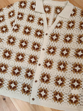 Load image into Gallery viewer, Cornell ‘77 Steal Your Crochet Style Party Shirt - ONE Men’s XL left