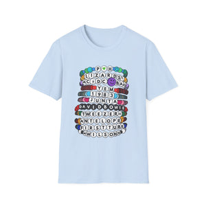Swiphtie Phish Phriendship Bracelets Unisex Softstyle T-Shirt
