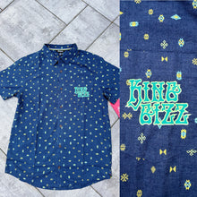 Load image into Gallery viewer, King Gizz Geometric Buttondown Shirt - One Men’s XL left!