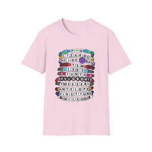Swiphtie Phish Phriendship Bracelets Unisex Softstyle T-Shirt
