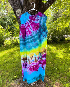 Goose Tie Dye Maxi Dress - Plus Size 2X