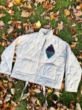 Load image into Gallery viewer, Billy Strings Fall Tour Quilted Oatmeal Pendleton Inspired Jacket - ONE Size M/L left!