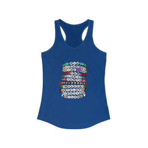 Swiphtie Phish Phriendship Bracelet Women's Ideal Racerback Tank