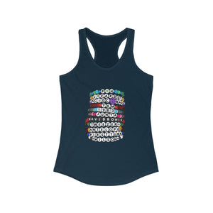 Swiphtie Phish Phriendship Bracelet Women's Ideal Racerback Tank