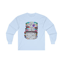 Load image into Gallery viewer, Pretty Lights Kandi/Swiftie Friendship Bracelets Unisex Ultra Cotton Long Sleeve Tee (Various Colors)