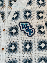 Load image into Gallery viewer, Blue Indian Crochet Widespread Panic Shirt -  ONE Men’s Size Medium and Large!