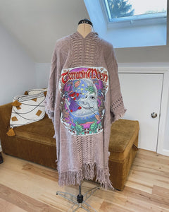 Terrapin Moon Grateful Fringy Sweater Kimono - One Size Fits ALL (Only ONE Left!)