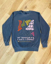 Load image into Gallery viewer, Denim Comfort Colors Fluffhead Phish Sweatshirt - Size Small>2XL