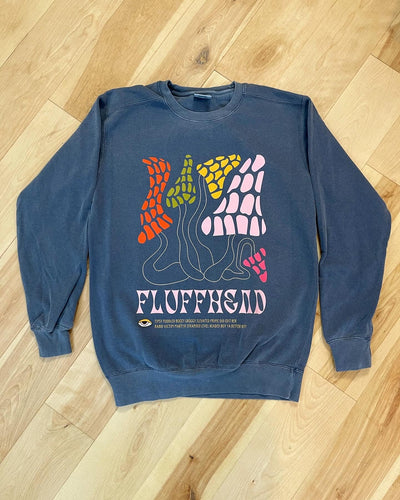 Denim Comfort Colors Fluffhead Phish Sweatshirt - Size Small>2XL