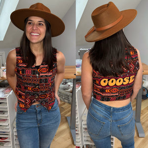 Aztec Goose Tour Vest - ONE Size Large left!