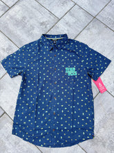 Load image into Gallery viewer, King Gizz Geometric Buttondown Shirt - One Men’s XL left!