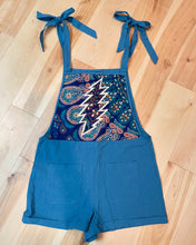 Load image into Gallery viewer, Grateful Tapestry Linen Blend Overalls - Size S, M and L left! (one in each size!)