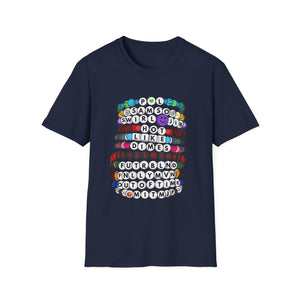 Pretty Lights Kandi/Swiftie Style Friendship Bracelets Unisex Softstyle T-Shirt