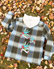 Load image into Gallery viewer, Billy Strings Gild The Lily Tattoo Birds Quilted Flannel Jacket - Men’s Size XL left!