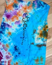 Load image into Gallery viewer, Split Open and Melt Tie Dye Phish Maxi Dress - Size XL