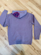 Load image into Gallery viewer, Grateful Purple Ellies Tapestry Hoodie - Ladies size M, L or XL