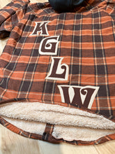 Load image into Gallery viewer, King Gizzard and the Lizard Wizard Sherpa Lined Flannel Jacket - ONE Men’s XL