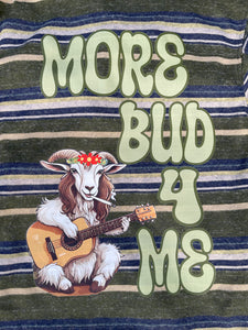 Suuuuper Soft Striped MoreBud4Me Billy Strings Flannel  - Men’s Medium, L and XL left!