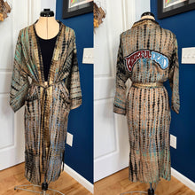 Load image into Gallery viewer, Grateful Dead Tie Dye Paisley Silk Kimono - Size Sm&gt;L/XL