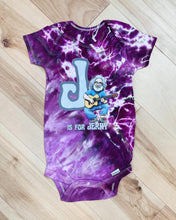 Load image into Gallery viewer, J is for Jerry Tie Dye Onesie - Size 24 Months