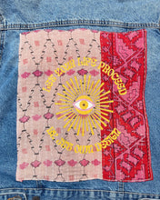 Load image into Gallery viewer, Grateful Cassidy Denim Kantha Jacket - Size S, M or XXL!