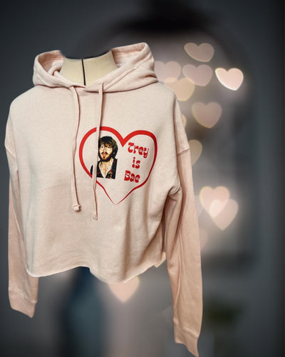 Trey is Bae Blush Cropped Phish Hoodie - Only Two More can be made!