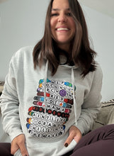 Load image into Gallery viewer, Widespread Panic Friendship Bracelet Heather Grey Hoodie - Unisex Small through 2XL