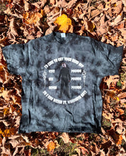 Load image into Gallery viewer, Mikes Song&gt;Weigh Stealth Black on Black Tie Dye Phish Tee - Size M&gt;2XL