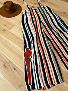 Retro Stripe High Waisted Phish Jumper - Only One Made! Fits a Size Large through XXL Best!