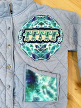 Load image into Gallery viewer, Phish From VT Blue Quilted Tapestry Jacket - One Size L/XL!