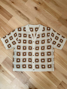 Cornell ‘77 Steal Your Crochet Style Party Shirt - ONE Men’s XL left