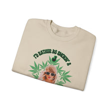 Load image into Gallery viewer, I’d Rather Be Smokin’ a J with Tay Unisex Sweatshirt