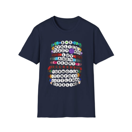 Billy Strings Inspired Swiftie Friendship Bracelets Unisex Softstyle T-Shirt