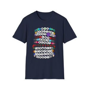 Billy Strings Inspired Swiftie Friendship Bracelets Unisex Softstyle T-Shirt