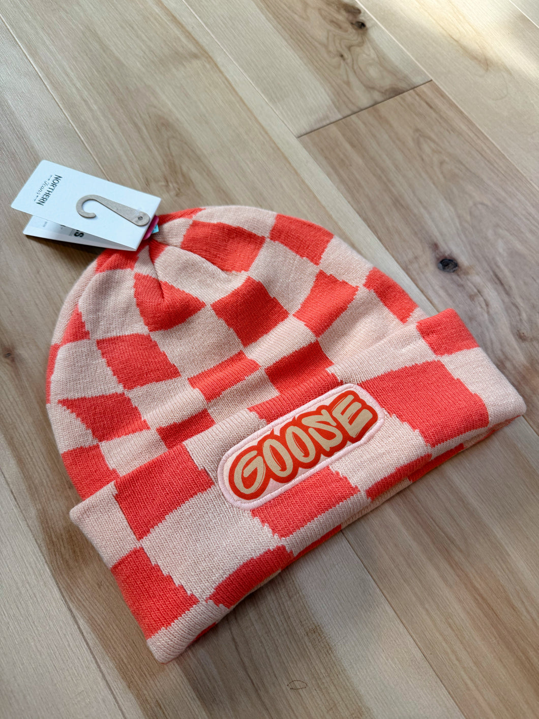 Skater Checks and Graffiti Goose Beanie