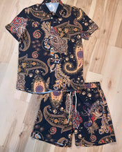 Load image into Gallery viewer, Paisley and Floral Pretty Lights Men’s Set - Size L and XL!